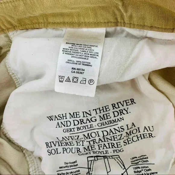 Columbia 36x34 cotton heavy duty ridge twill pants - Picture 6 of 6